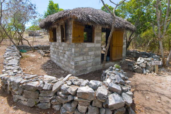 Slave cabin at Cheshire Hall Plantation, Turks and Caicos