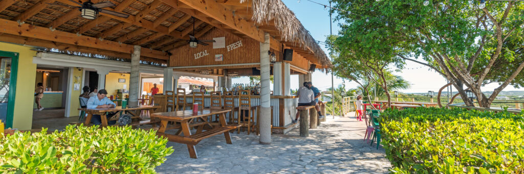 Chinson's Grill Shack restaurant in the Turks and Caicos