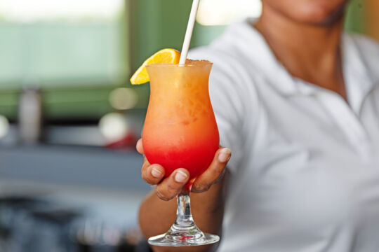 Rum punch.