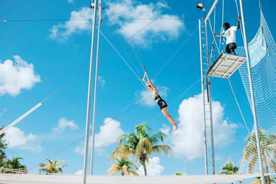 Trapeze at Club Med