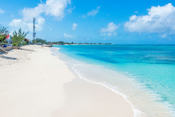 Beach in the Columbus Landfall National Park on Grand Turk