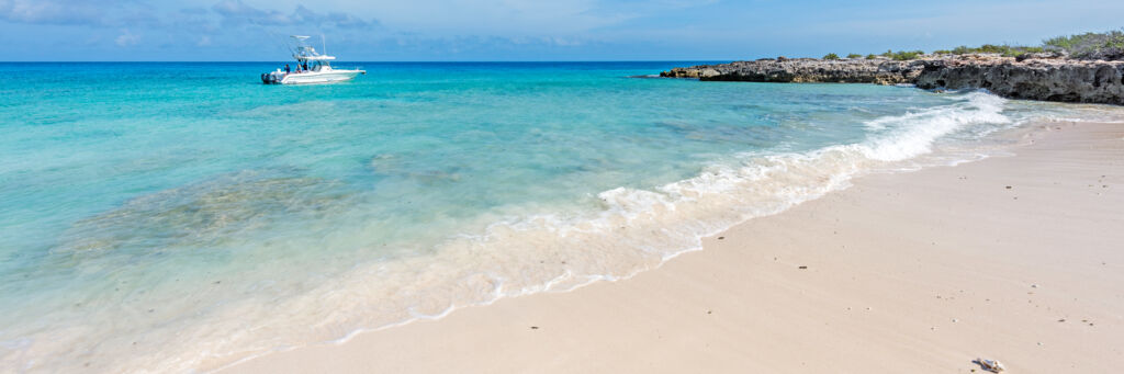 Beach on Cotton Cay in the Turks and Caicos