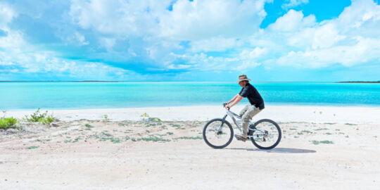 Cycling at South Caicos