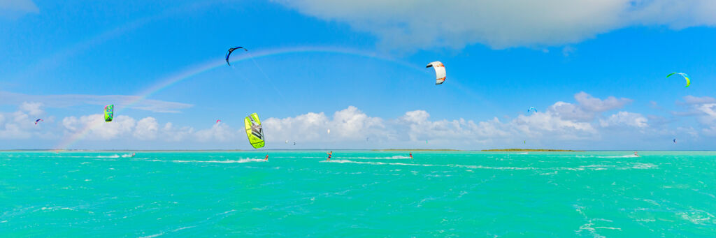 Kiteboarding safari in Turks and Caicos