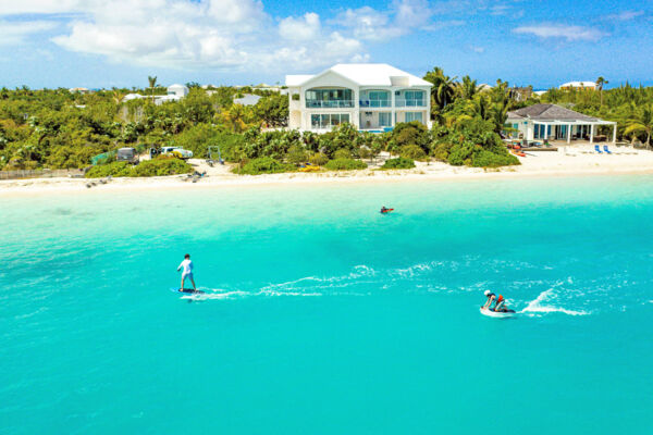 E-foil tour at Leeward in Turks and Caicos