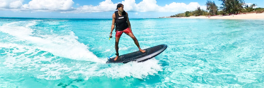E-surfing in the Turks and Caicos