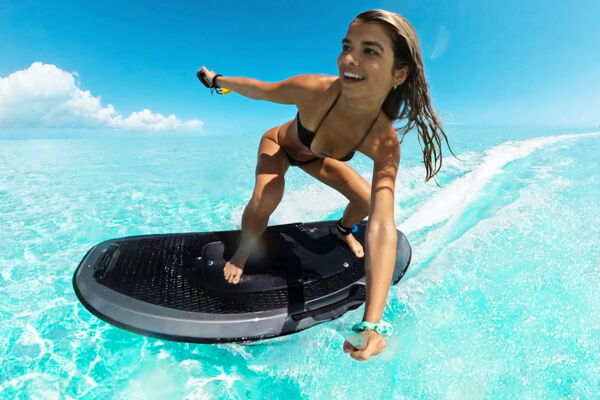 Jetboarding in Turks and Caicos