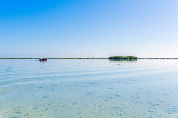 Bottle Creek Lagoon in the East Bay Islands National Park in the Turks and Caicos