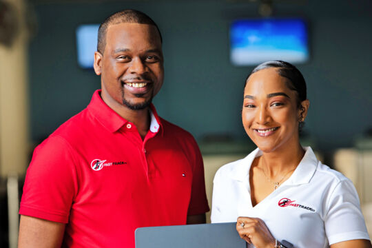Fast Track TCI employees smiling