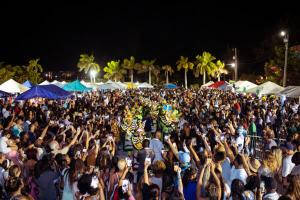 Crowd at the Fish Fry