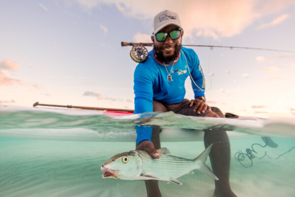 Bonefish caught in the Turks and Caicos.