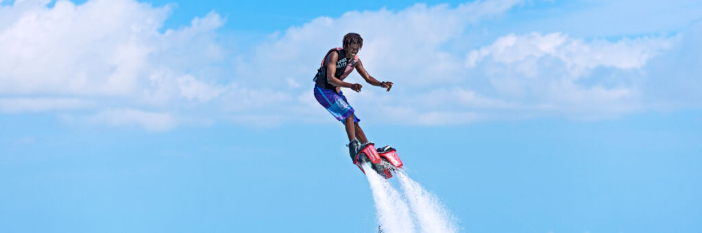 Turks and Caicos flyboarding