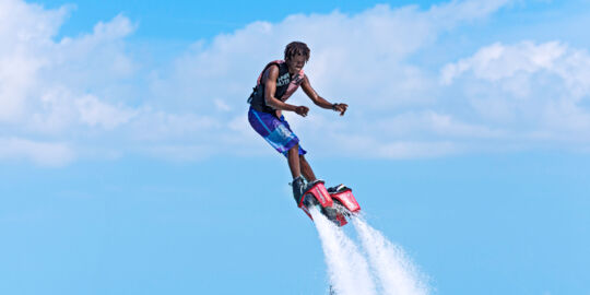 Turks and Caicos flyboarding