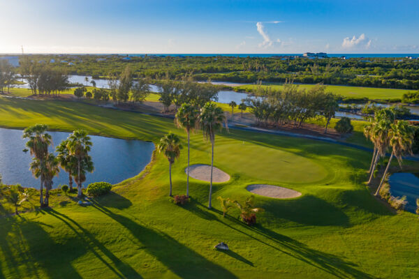 Golf course in the Turks and Caicos