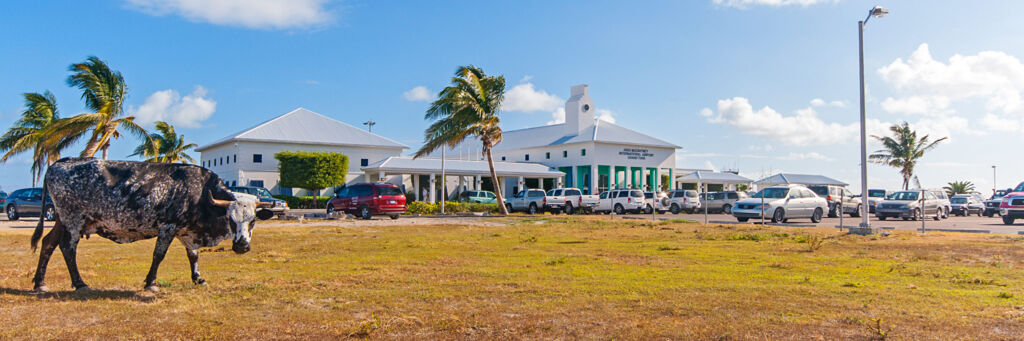 The Grand Turk Airport in the Turks and Caicos