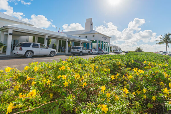 The terminal at the Grand Turk JAGS McCartney International Airport (GDT)