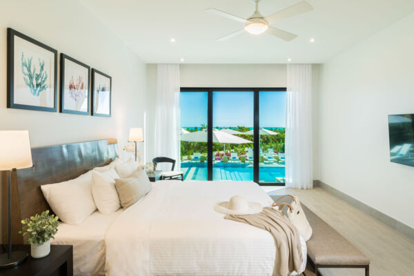Master bedroom in suite at H2O Lifestyle Resort