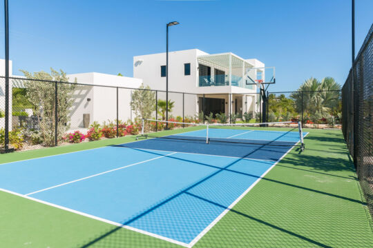 Pickleball court