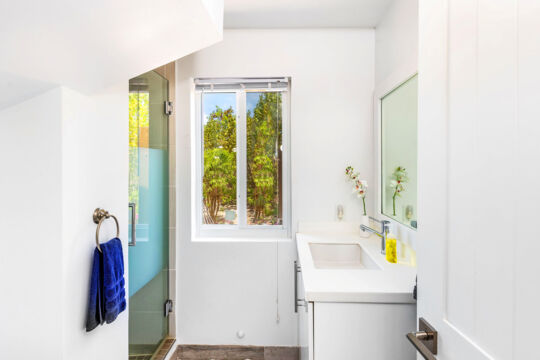 Bathroom interior.