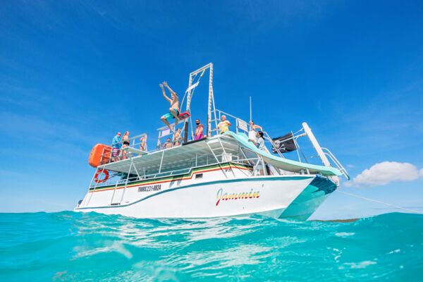 Ocean Outback tour boat.