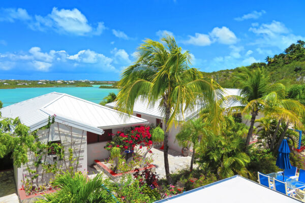 Aerial view of Harbour Club Villas