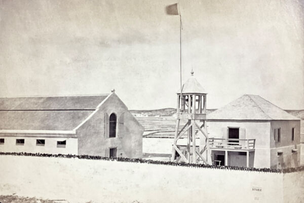 The Grand Turk H.M. Prison in 1870