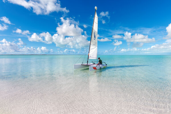 Hobie Cat Sailboat at South Caicos