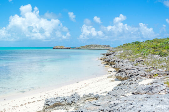 Iguana Cay beach