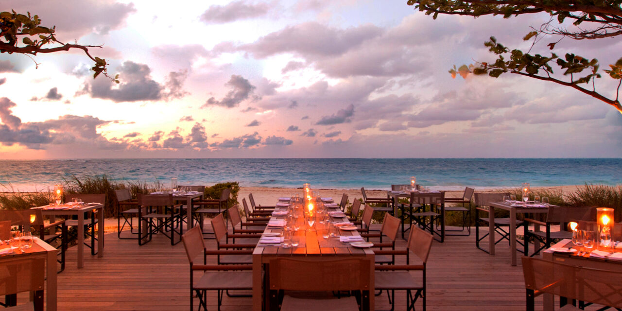Infiniti restaurant raw bar visit turks and caicos islands