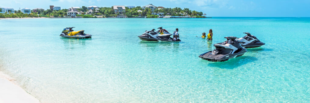 Jet ski tour in Turks and Caicos