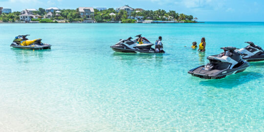 Jet ski tour in Turks and Caicos