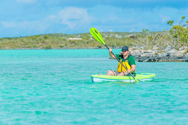 Kayaking at South Caicos