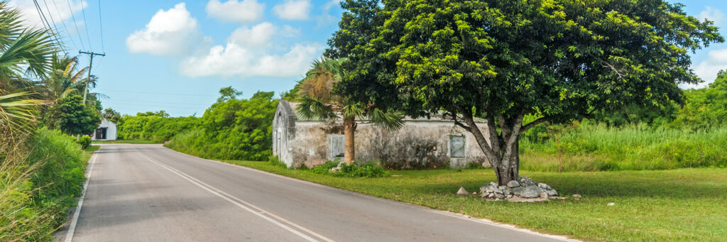 Kew settlement on North Caicos