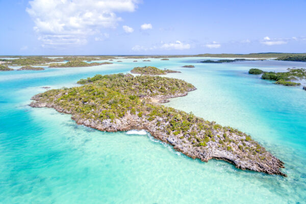 Islands in Chalk Sound