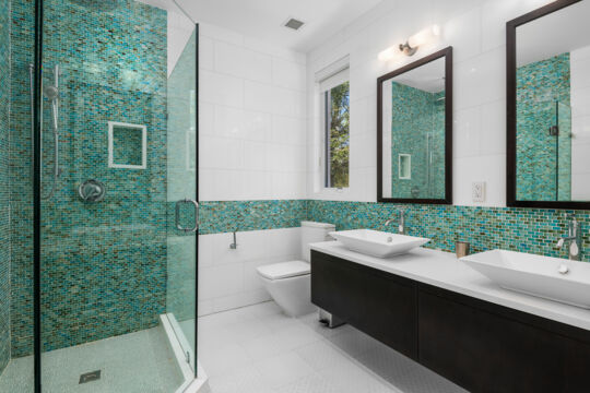 Bathroom in Lilikoi villa