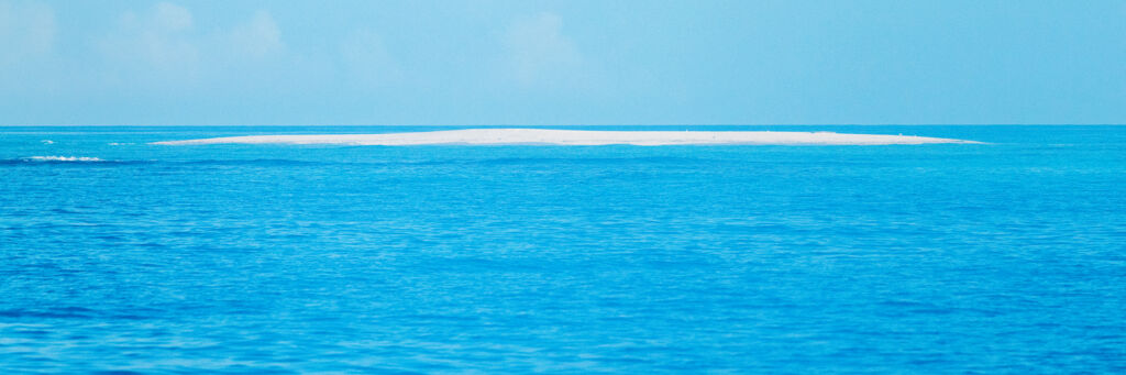 Little Sand Cay sandbar