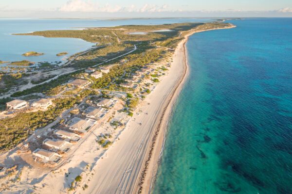 Aerial view of Long Beach