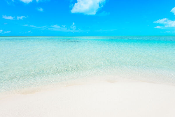 Beach on Long Cay in the Turks and Caicos