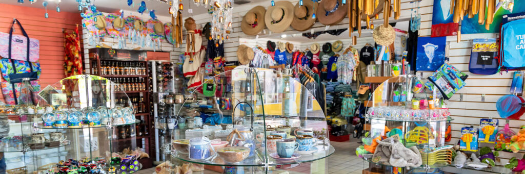 Interior view of Mama's Gift Shop