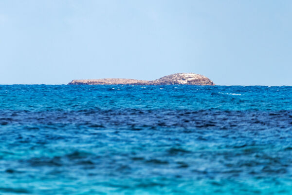 Middle Rock in the Turks and Caicos