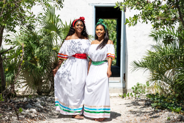 Turks and Caicos national costume. 