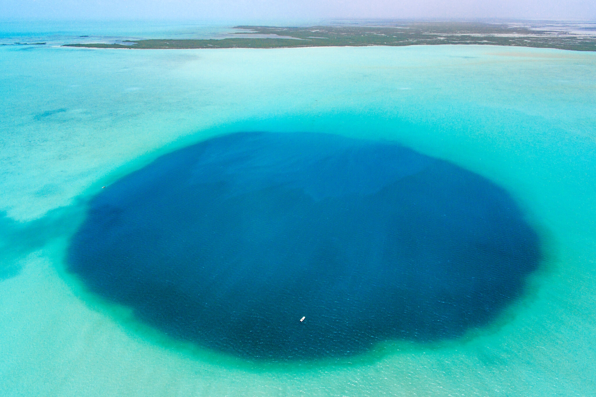 Sinkhole In Ocean