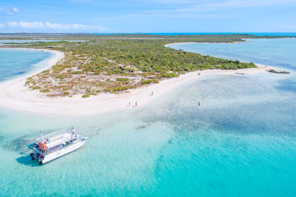 Aerial view of Bonefish Point