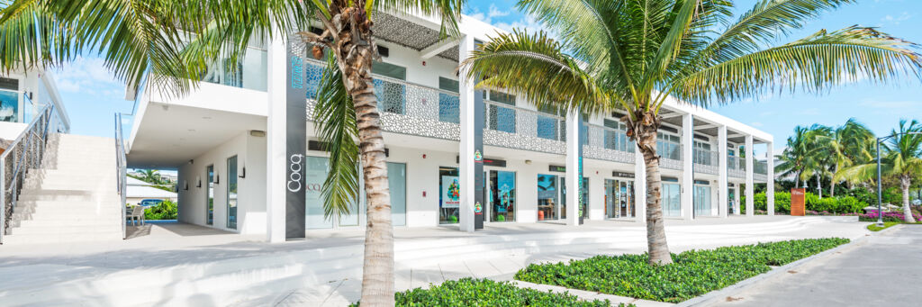 One Season plaza at Grace Bay in the Turks and Caicos