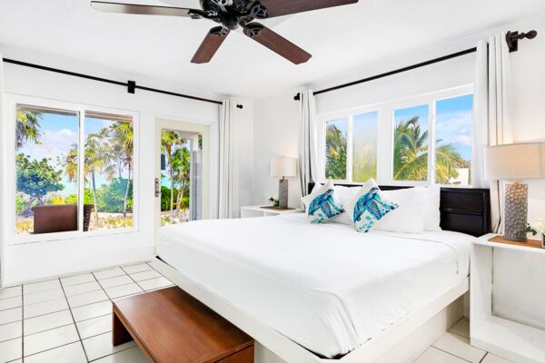 Room interior at the Pelican Beach Hotel