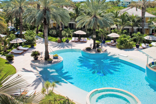 Swimming pool at Point Grace resort