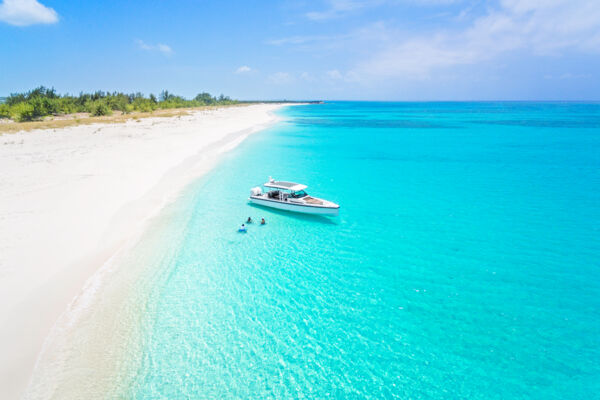 Boat tour in Turks and Caicos