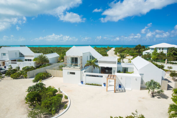 Aerial view of Second Chances villa