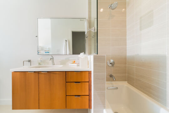 Bathroom in Second Chances villa