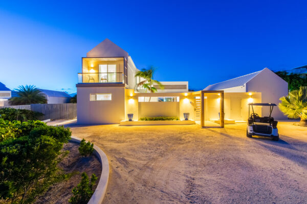 Aerial view of Second Chances villa